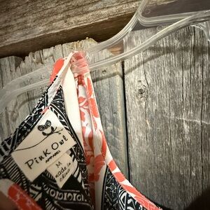 Pink owl sundress. Size M